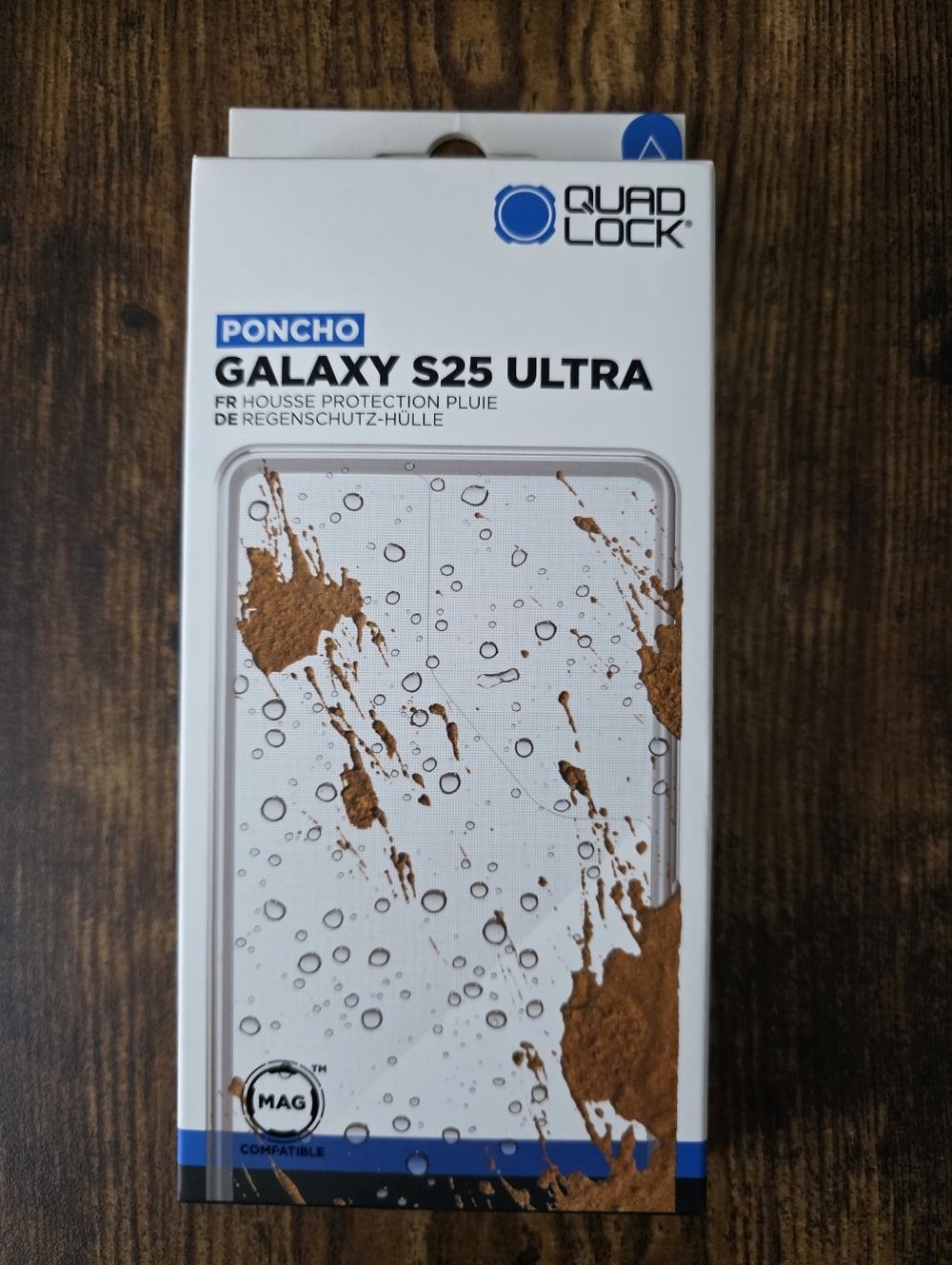 Poncho for Galaxy S25 Ultra — Clear Rain Cover